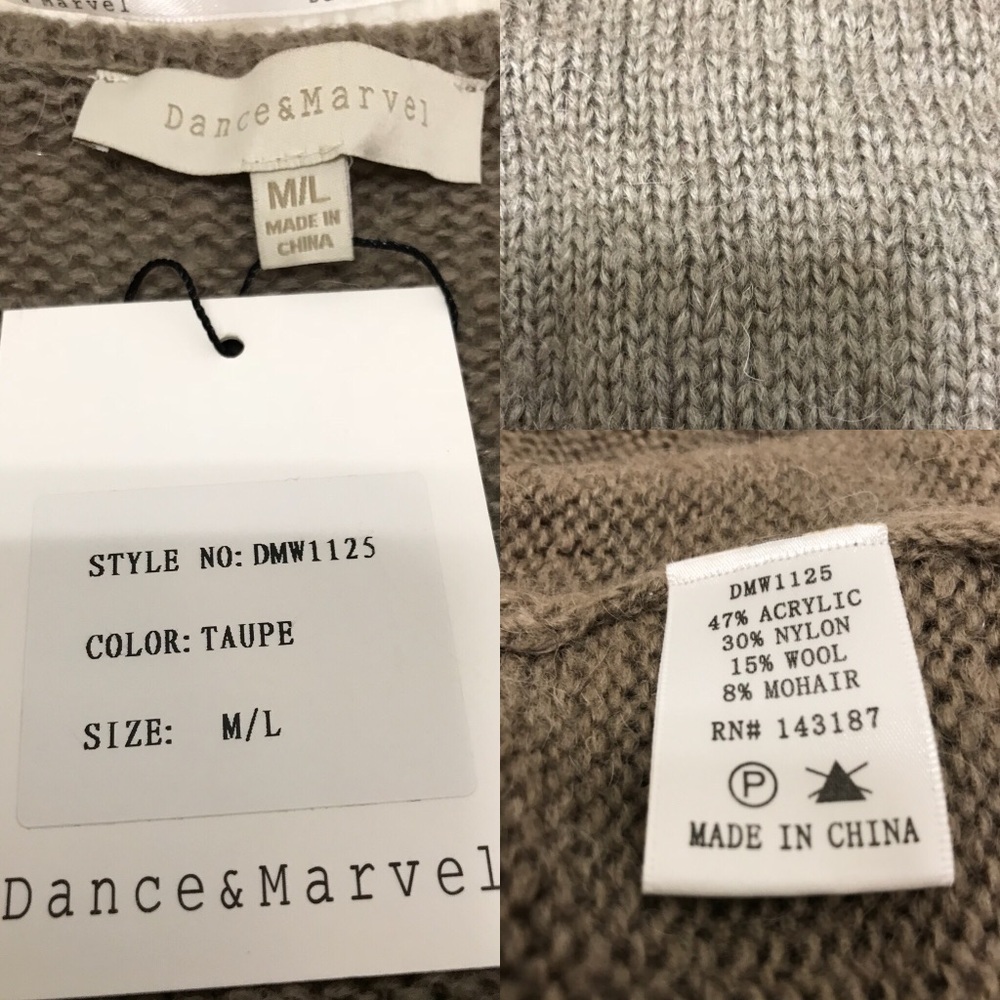 NASTY Gal Warmin' Up Drape Cardigan - Picture 4 of 4